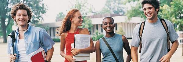 Students Walking